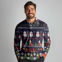 Lego Awesome Christmas Long Sleeve Polo Shirt Funny Xmas Holiday Patterns - Wonder Print Shop