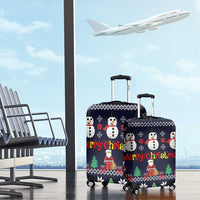 Lego Awesome Christmas Luggage Cover Funny Xmas Holiday Patterns - Wonder Print Shop