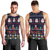 Lego Awesome Christmas Men Tank Top Funny Xmas Holiday Patterns - Wonder Print Shop