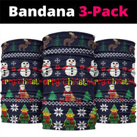 Lego Awesome Christmas Neck Gaiter Funny Xmas Holiday Patterns - Wonder Print Shop