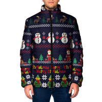 Lego Awesome Christmas Padded Jacket Funny Xmas Holiday Patterns - Wonder Print Shop