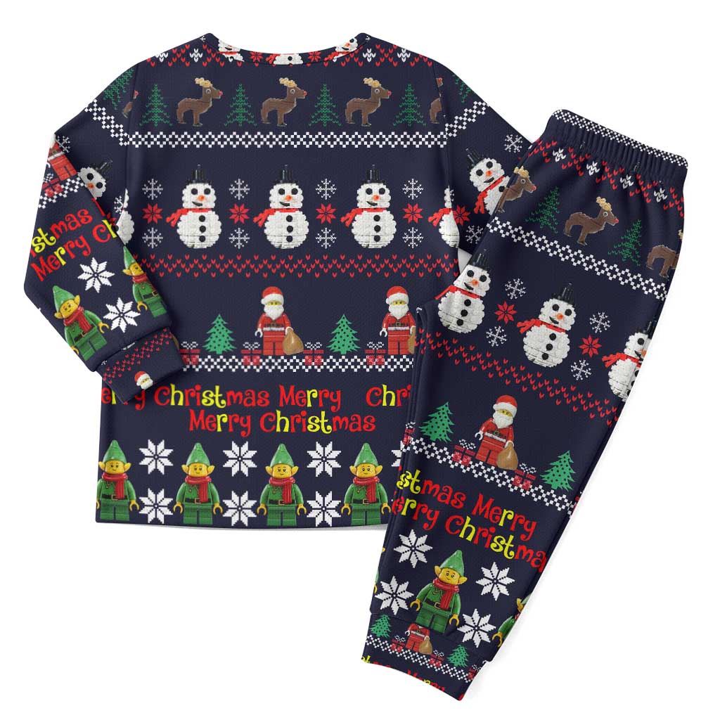 Lego Awesome Christmas Pajama Set Funny Xmas Holiday Patterns - Wonder Print Shop