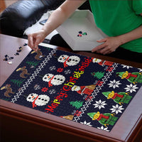 Lego Awesome Christmas Puzzle Funny Xmas Holiday Patterns - Wonder Print Shop