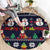 Lego Awesome Christmas Round Carpet Funny Xmas Holiday Patterns - Wonder Print Shop