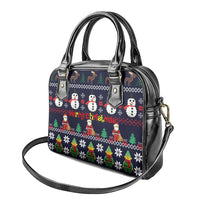 Lego Awesome Christmas Shoulder Handbag Funny Xmas Holiday Patterns - Wonder Print Shop