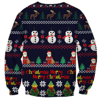 Lego Awesome Christmas Sweatshirt Funny Xmas Holiday Patterns - Wonder Print Shop