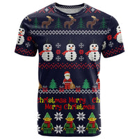 Lego Awesome Christmas T Shirt Funny Xmas Holiday Patterns - Wonder Print Shop