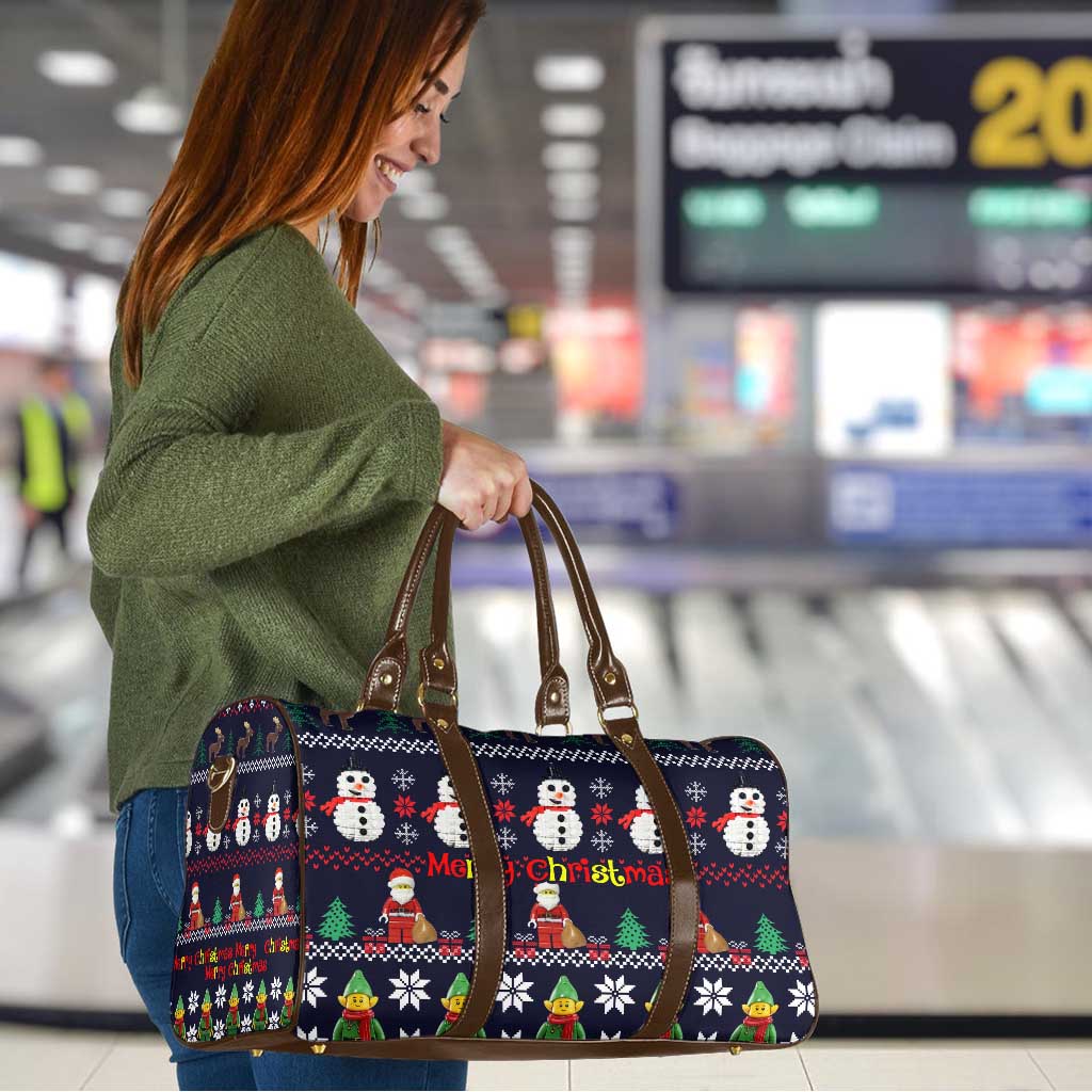 Lego Awesome Christmas Travel Bag Funny Xmas Holiday Patterns - Wonder Print Shop