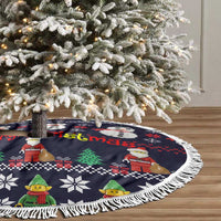 Lego Awesome Christmas Tree Skirt Funny Xmas Holiday Patterns - Wonder Print Shop