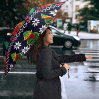 Lego Awesome Christmas Umbrella Funny Xmas Holiday Patterns - Wonder Print Shop