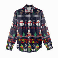 Lego Awesome Christmas Women Casual Shirt Funny Xmas Holiday Patterns - Wonder Print Shop