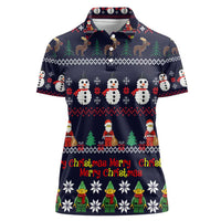 Lego Awesome Christmas Women Polo Shirt Funny Xmas Holiday Patterns - Wonder Print Shop