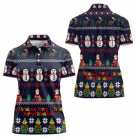 Lego Awesome Christmas Women Polo Shirt Funny Xmas Holiday Patterns - Wonder Print Shop