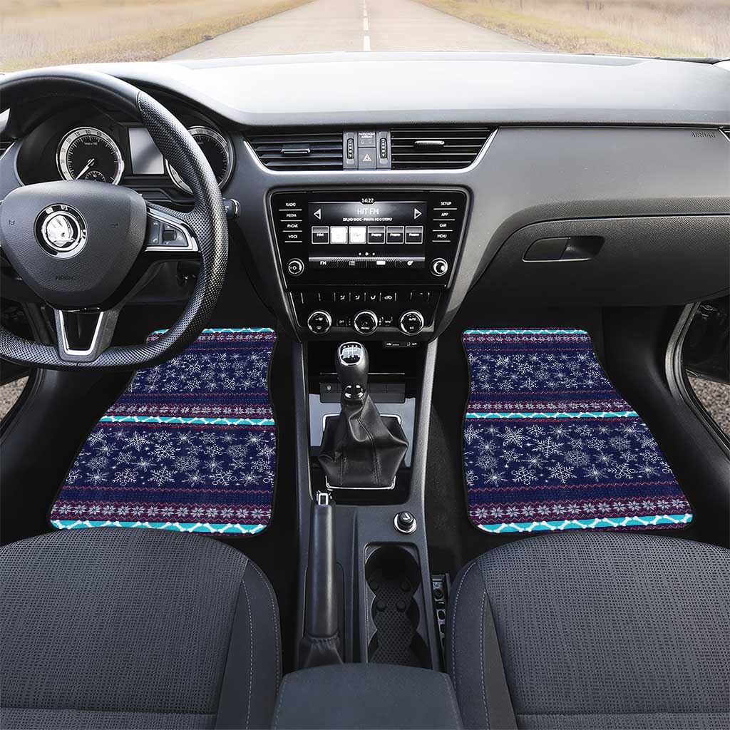 Don't Be A Normal Dog Dad Christmas Car Mats Funny Xmas Holiday Patterns - Wonder Print Shop