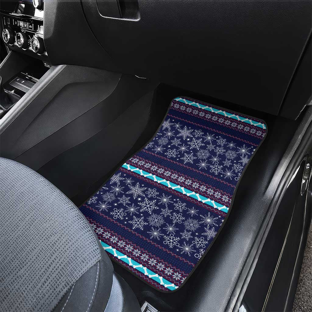 Don't Be A Normal Dog Dad Christmas Car Mats Funny Xmas Holiday Patterns - Wonder Print Shop