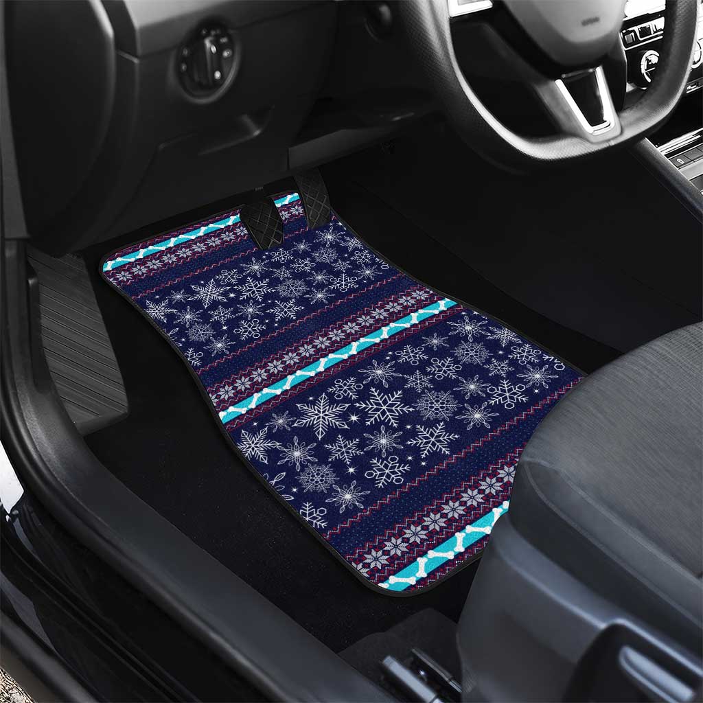 Don't Be A Normal Dog Dad Christmas Car Mats Funny Xmas Holiday Patterns - Wonder Print Shop