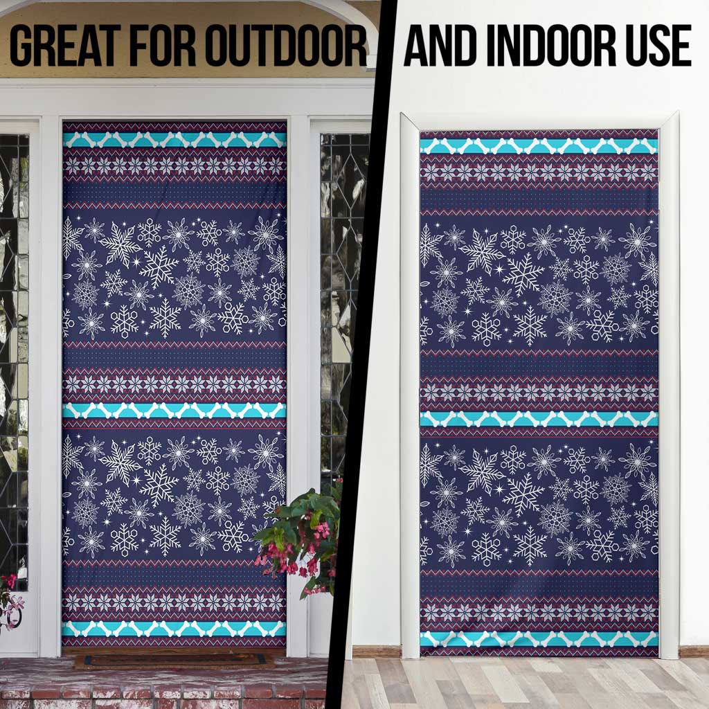 Don't Be A Normal Dog Dad Christmas Door Cover Funny Xmas Holiday Patterns - Wonder Print Shop