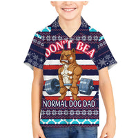 Don't Be A Normal Dog Dad Christmas Family Matching Mermaid Dress and Hawaiian Shirt Funny Xmas Holiday Patterns - Wonder Print Shop