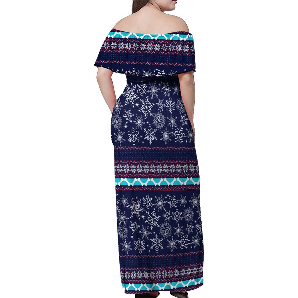 Don't Be A Normal Dog Dad Christmas Family Matching Off Shoulder Maxi Dress and Hawaiian Shirt Funny Xmas Holiday Patterns - Wonder Print Shop