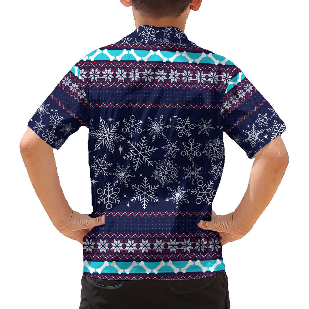 Don't Be A Normal Dog Dad Christmas Kid Hawaiian Shirt Funny Xmas Holiday Patterns - Wonder Print Shop