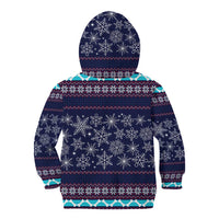 Don't Be A Normal Dog Dad Christmas Kid Hoodie Funny Xmas Holiday Patterns - Wonder Print Shop