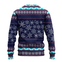 Don't Be A Normal Dog Dad Christmas Ugly Christmas Sweater Funny Xmas Holiday Patterns - Wonder Print Shop