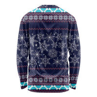 Don't Be A Normal Dog Dad Christmas Long Sleeve Shirt Funny Xmas Holiday Patterns - Wonder Print Shop