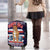 Don't Be A Normal Dog Dad Christmas Luggage Cover Funny Xmas Holiday Patterns - Wonder Print Shop