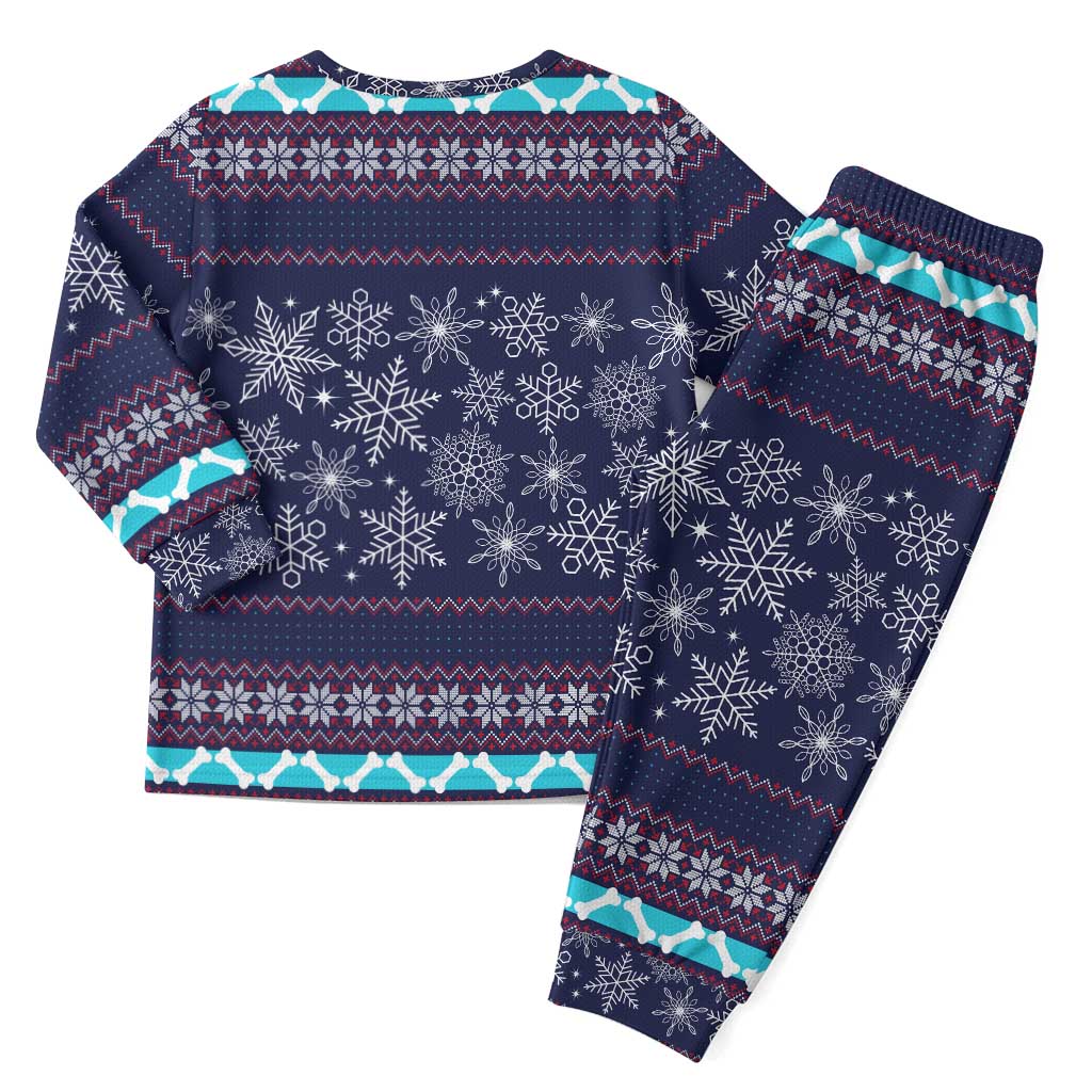 Don't Be A Normal Dog Dad Christmas Pajama Set Funny Xmas Holiday Patterns - Wonder Print Shop