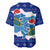 Dolphin Couple Christmas Baseball Jersey Funny Xmas Holiday Patterns - Wonder Print Shop