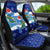 Dolphin Couple Christmas Car Seat Cover Funny Xmas Holiday Patterns - Wonder Print Shop