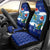Dolphin Couple Christmas Car Seat Cover Funny Xmas Holiday Patterns - Wonder Print Shop