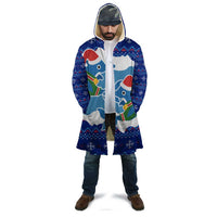 Dolphin Couple Christmas Cloak Funny Xmas Holiday Patterns - Wonder Print Shop