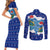 Dolphin Couple Christmas Couples Matching Short Sleeve Bodycon Dress and Long Sleeve Button Shirt Funny Xmas Holiday Patterns - Wonder Print Shop