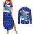 Dolphin Couple Christmas Couples Matching Summer Maxi Dress and Long Sleeve Button Shirt Funny Xmas Holiday Patterns - Wonder Print Shop