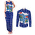 Dolphin Couple Christmas Couples Matching Tank Maxi Dress and Long Sleeve Button Shirt Funny Xmas Holiday Patterns - Wonder Print Shop