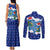 Dolphin Couple Christmas Couples Matching Tank Maxi Dress and Long Sleeve Button Shirt Funny Xmas Holiday Patterns - Wonder Print Shop