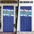 Dolphin Couple Christmas Door Cover Funny Xmas Holiday Patterns - Wonder Print Shop