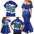 Dolphin Couple Christmas Family Matching Mermaid Dress and Hawaiian Shirt Funny Xmas Holiday Patterns - Wonder Print Shop