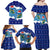Dolphin Couple Christmas Family Matching Off Shoulder Maxi Dress and Hawaiian Shirt Funny Xmas Holiday Patterns - Wonder Print Shop