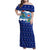 Dolphin Couple Christmas Family Matching Off Shoulder Maxi Dress and Hawaiian Shirt Funny Xmas Holiday Patterns - Wonder Print Shop
