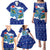 Dolphin Couple Christmas Family Matching Puletasi and Hawaiian Shirt Funny Xmas Holiday Patterns - Wonder Print Shop