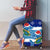 Dolphin Couple Christmas Luggage Cover Funny Xmas Holiday Patterns - Wonder Print Shop