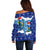 Dolphin Couple Christmas Off Shoulder Sweater Funny Xmas Holiday Patterns - Wonder Print Shop