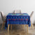 Dolphin Couple Christmas Tablecloth Funny Xmas Holiday Patterns - Wonder Print Shop