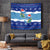 Dolphin Couple Christmas Tapestry Funny Xmas Holiday Patterns - Wonder Print Shop