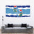 Dolphin Couple Christmas Tapestry Funny Xmas Holiday Patterns - Wonder Print Shop