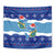 Dolphin Couple Christmas Tapestry Funny Xmas Holiday Patterns - Wonder Print Shop