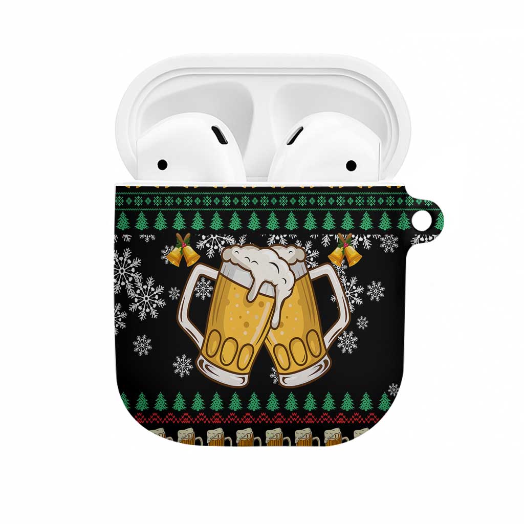 Drinker Bell Christmas AirPods Case Funny Xmas Holiday Patterns - Wonder Print Shop