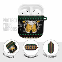 Drinker Bell Christmas AirPods Case Funny Xmas Holiday Patterns - Wonder Print Shop
